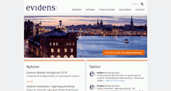 Desktop Screenshot of evidensgruppen.se